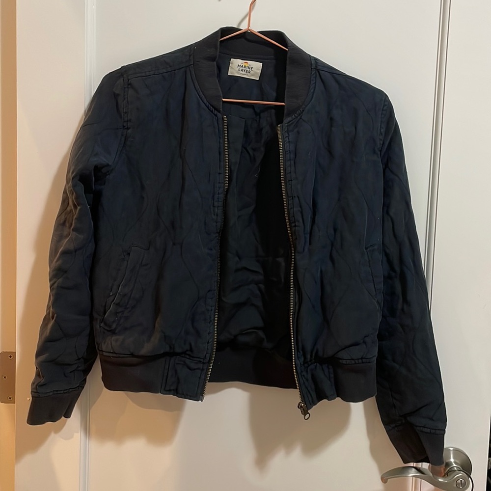 Marine layer bomber jacket